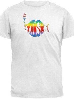 Phish Rainbow Logo White T-Shirt 249